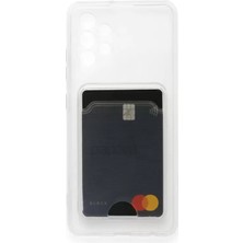 Motto Ticaret Newface Samsung Galaxy A33 5g Kılıf Kart Şeffaf Silikon - Şeffaf