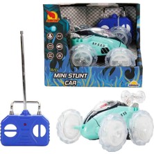 Sunman Suncon Işıklı Uzaktan Kumandalı Mini Akrobasi Arabası 44780 Turkuaz