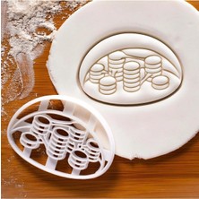 Hobist Biyoloji Kloroplast Kurabiye Kalıbı ve Şeker Hamuru Kalıbı