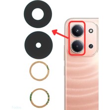 Fodos Redmi 15C 4g Kamera Lensi Cam - Kamera Camı - Yapışkanlı - 25078RA3EA 25078RA3E Uyumlu