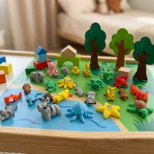 Nezih Home 18'li Hareketli Hayvan Figürleri Seti, Koleksiyonluk Figürler