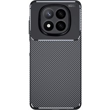 Motto Ticaret Newface Xiaomi Redmi Note 14 Pro 4g Kılıf Auto Focus Karbon Kapak - Siyah
