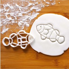 Hobist Clown Fish Palyaço Balığı Nemo Kurabiye Kalıbı ve Şeker Hamuru Kalıbı