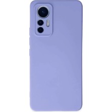 Motto Ticaret Newface Xiaomi Mi 12 Lite Kılıf Nano Içi Kadife Silikon - Lila