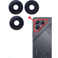 Fodos Tecno Pova 7 Ultra Kamera Lensi Cam - Kamera Camı - Yapışkanlı - Lj9 Uyumlu