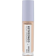 Eye Cream + Hydrating Satin Concealer - Göz Kremi + Göz Altı Kapatıcısı, 61 Vanilla, 4,3 ml