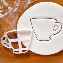 Hobist Kahve Fincan Kurabiye Kalıbı ve Şeker Hamuru Kalıbı