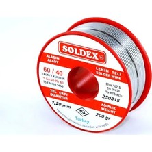 SHC4200 60-40 Lehim Teli 200 gr 1,2 mm - Sn:60 / Pb:40