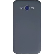 Motto Ticaret Newface Samsung Galaxy J7 Kılıf Nano Içi Kadife Silikon - Gri