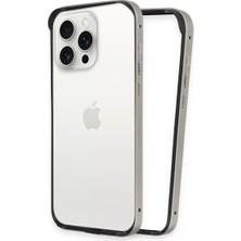 Motto Ticaret Joko Iphone 15 Pro Land Bumper Koruma Kapak - Titan Gri