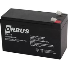 Motto Ticaret Orbus ORB12-9 12 Volt 9 Amper Kuru Akü (150X65X90 Mm)
