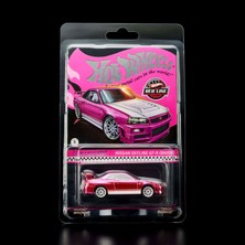 Hot Wheels 1/64 Rlc Exclusive Pink Editions Nissan Skyline Gt-R