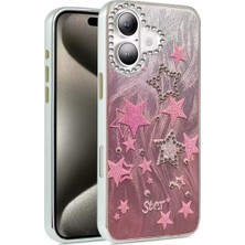 Motto Ticaret Newface Iphone 16 Kılıf Blade Aynalı Desenli Kapak - Desen 7