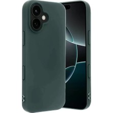 Motto Ticaret Newface Apple Iphone 17 First Silikon - Koyu Yeşil