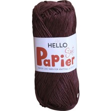 Hello Soft Papier Kağıt Ip P30 Çanta Örgü Ipi / 2 Adet