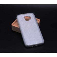 ZM Store Galaxy J4 Uyumlu Kılıf Renkli Simli Parlak Shining Kapak