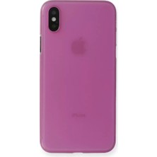 Motto Ticaret Newface Iphone x Kılıf Pp Ultra Ince Kapak - Pembe
