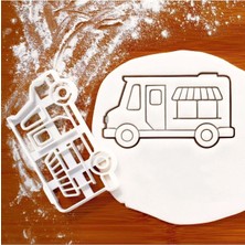 Hobist Dondurma Arabası Kurabiye Kalıbı ve Şeker Hamuru Kalıbı