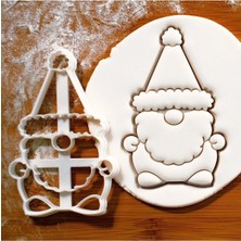 Hobist Sevimli Gnome Kurabiye Kalıbı ve Şeker Hamuru Kalıbı