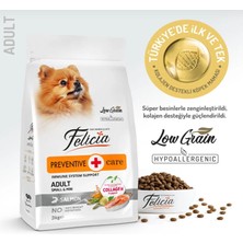 Felicia Yetişkin Köpek Maması Somonlu Küçük ve Orta Boy Irklara Uygun Formda 3 kg