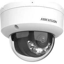 Motto Ticaret Hikvision 2 Mp Smart Hybrid Light Ir Fixed Dome Ip Network Kamera (DS-2CD1121G2-LIUF)