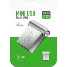 Motto Ticaret Powerway 16GB USB 3.0 Metal Mini Flash Bellek