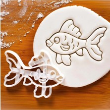 Hobist Goldfish Kurabiye Kalıbı ve Şeker Hamuru Kalıbı