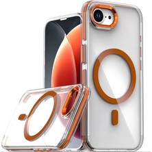 Motto Ticaret Joko Iphone 16E Bella Magsafe Kapak - Turuncu