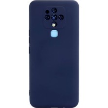 Motto Ticaret Newface Tecno Camon 16 Kılıf Nano Içi Kadife Silikon - Lacivert