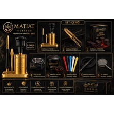 Mr.Eds Mr Eds E50 Ironman Pro x Max Titanyum Seri Gold 9 Parça Ful Set