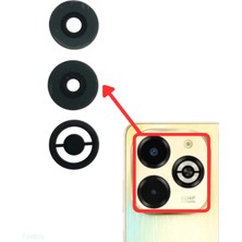 Fodos Infinix Smart 8 Plus Kamera Lensi Cam - Kamera Camı - Yapışkanlı - X6526 Uyumlu