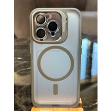 iPhone 15 Pro Kılıfı, Kaliteli Kamera Lens Koruyucu Dahil, Magsafe Uyumlu Darbe Dayanaklı, 3 Renk