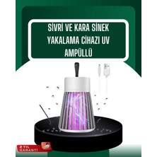 Urfakent Kamp ve Bahçe Için Şarjlı Böcek Kovucu Lamba