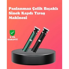 DS LLC Paslanmaz Çelik Bıçaklı Sinek Kaydı Tıraş Makinesi Uzun Ömürlü