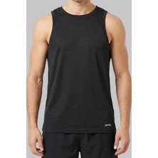 Slazenger 2301 Erkek Kolsuz Spor Atlet T-Shirt - Nefes Alan File Dokulu