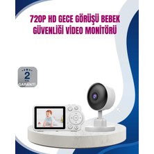 DS LLC Bebek Monitörü Cry Detection ve Hd Gece Görüş Destekli