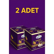 Mesir-i Şifa Çemenli Bitkisel Kahve Bitkisel Karışımlı Çözünebilir Yumuşak Içim Çemen Kahvesi 75GR x 2 Adet