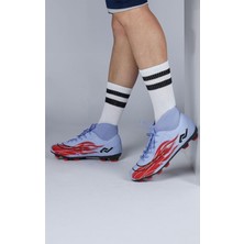 Jump Orthopedix Futbol Boğazlı Çoraplı Bilekli Krampon Spor Ayakkabısı 29676