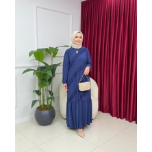 Still Butik Selen Elbise Sandy Kumaş Tesettür Kadın Giyim Büyük Beden ST2202