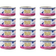 Nutri Feline Kitten Pate 70GR Pate Tavuk Etli Ton Balıklı 12ADET Yaş Yavru Kedi Maması