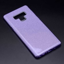 ZM Store Galaxy Note 9 Uyumlu Kılıf Renkli Simli Parlak Shining Kapak