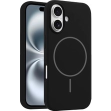 SHC4200 Iphone 16 Kılıf Jully Magsafe Kapak - Siyah