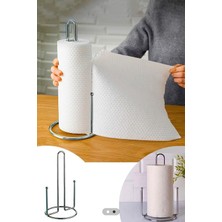 PremiumPort Mutfak ve Banyo Için Şık Kağıt Havluluk Seti, Askılı Düzenleyici