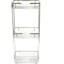 PremiumPort Düz Şampuanlık Seti, 3'lü, 15X21 Cm, Şık ve Kullanışlı Tasarım