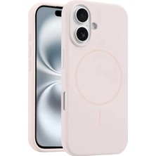SHC4200 Iphone 16 Kılıf Jully Magsafe Kapak - Pudra