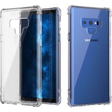 ZM Store Galaxy Note 9 Uyumlu Kılıf Nitro Anti Shock Sert Şeffaf Silikon Kapak