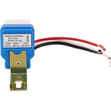 Fotosel Modül Dc 12V Sokak Bahçe Park Lambası Aydınlatma Işık Kontollü Röle Otomatik Kontrol Kartı Anahtar