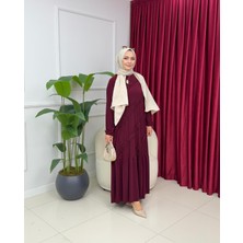 Still Butik Selen Elbise Sandy Kumaş Tesettür Kadın Giyim Büyük Beden ST2202