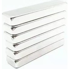 Adet 40X10X5 mm Dikdörtgen Neodyum Mıknatıs Boy 40MM En 10MM Kl. 5mm