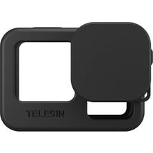 Gopro HERO13 Uyumlu Silikon Kılıf | HERO12/11/10/9 Uyumlu + Silikon Lens Koruyucu + Kordon Ip